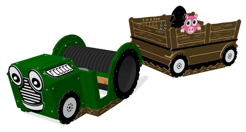 Terry the Tractor and Activity Trailer Set